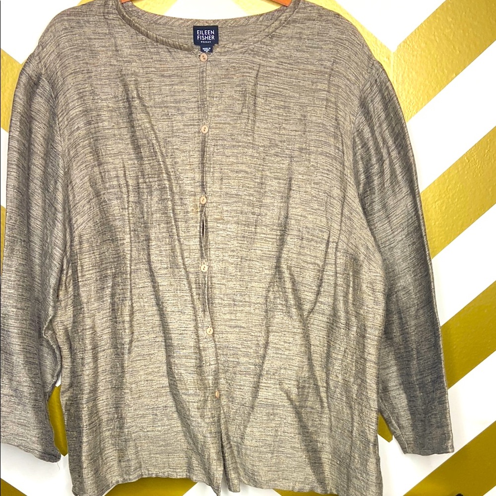Eileen Fisher Beige Cardigan